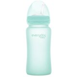Everyday baby staklena boca sa slamkom, 240ml Healthy+, Zelena mint | shoptok.hr