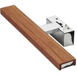  Brilagi-LED Kupaonsko osvetljenje za ogledalo WOODY MIRROR 3u1 LED/8W/230V IP44 hrom/hrast-trešnja | Eponuda.com