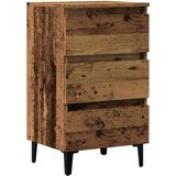  Krevetni ormarić s metalnim nogama staro drvo 40x35x69 cm | Eponuda.ba