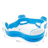 Intex Družinski bazen s sedeži za 4 osebe na napihovanje | Shoptok.si