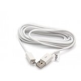 VHBW podatkovni kabel iz usb-a na microusb 2.0, bel, 3.0 m Cene