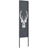  Privatnost u vrtu Antracit 32 x 140 cm Hladno valjana čelična | shoptok.hr