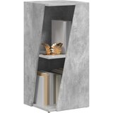 Bočna polica Betonski sivi 33 x 32 x 70,5 cm Konstruirano drvo | Eponuda.com