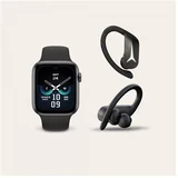 komplet active, brezžične športne slušalke SportBuds2 z urbano 3 pametno uro, črna barva., (21206273)