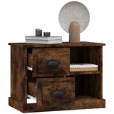  Noćni ormarić boja dimljenog hrasta 60x35,5x45 cm | Eponuda.com