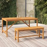  Vrtna klupa 110 cm od masivnog bagremovog drva | shoptok.hr