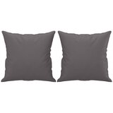  Dvosjed s ukrasnim jastucima sivi 140 cm od umjetne kože | shoptok.hr