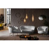Livetastic 2-SED, svetlo siva tekstil | Shoptok.si