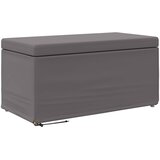  Stolica Siva 81 x 41 x 40 cm Umjetna Koža i Fino Radeći Drvo | shoptok.hr