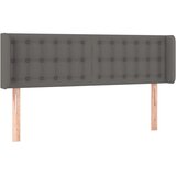  LED uzglavlje sivo 147x16x78/88 cm od umjetne kože | Eponuda.com