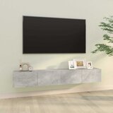 Zidni TV ormarići 2 kom sivi 100 x 30 x 30 cm konstruirano drvo | shoptok.hr