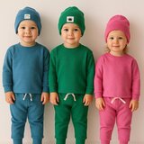 Kids&Sweets wowo kids komplekt set 3: pantalone, dukserica, kapa - roze | Eponuda.com