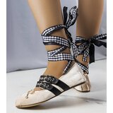 Gemre Beige buckle-fastened ballerinas Boutot | Shoptok.si