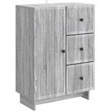  Kreveta Siva sonoma 66 x 34,5 x 90 cm Konstruirano drvo | Eponuda.com