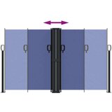  Uvlačiva bočna tenda 140 x 1000 cm plava | shoptok.hr