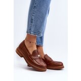 Zazoo Women's Loafers On The Platform Laura Messi 2392 Dark Gold | shoptok.hr