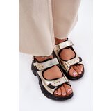 ARTIKER Leather Women's Sandals With Velcro | Shoptok.si