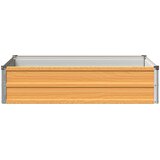  Povišeni vrtni krevet Prirodna 100 x 80 x 24 cm | shoptok.hr