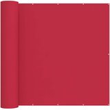 vidaXL Zaslon za privatnost na balkonu 180 x 700 cm - Tamno crvena 180 x 700 cm Cijene