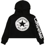 Converse Sweater majica crna / bijela | shoptok.hr