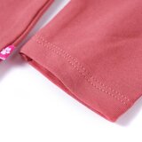  Dječja majica dugih rukava starinska ružičasta boja 128 | shoptok.hr