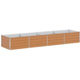  Povišena vrtna gredica Svijetlosmeđa 320 x 80 x 45 cm | shoptok.hr