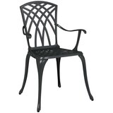  Komplet za jedilnico v vrtu 7 pcs Črna Aluminij - - črna - 43.18 - 90 x 90 x 75 cm - 2025-vidaXL-Uvoz_3 | Shoptok.si