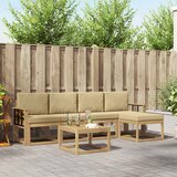  Set vanjskih sofa 6 kom. Bijela i bež | shoptok.hr