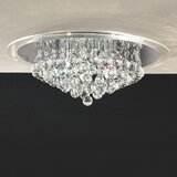 Orion DLU 2378/6/50-Kristalno plafonsko svetlo GLORIA 6xG9/40W/230V prečnik 50 cm hrom | Eponuda.com