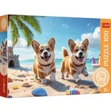 Puzzle Kuce Corgi - 100 delova