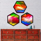 Wallity Uramljena slika 6GEN123917, 35x35 cm, 3 dela | ePonuda.com