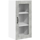 vidaXL zidni kuhinjski ormarić 2 pcs betonski sivi 40 x 31 x 80 cm | shoptok.hr