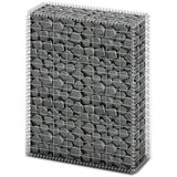 vidaXL Gabionska košara s poklopcima od pocinčane žice 100 x 80 x 30 cm | shoptok.hr