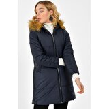 PLAIN DARK BLUE Z6590 DEWBERY WOMAN COAT Cijene