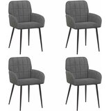  Trpezarijske stolice 4 pcs Baršun Tamnosiva 57 x 50 x 85 cm | shoptok.hr