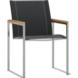 vidaXL 9-delni vrtni jedilni set iz trdega akacijevega lesa | Shoptok.si