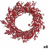 Vianočná koruna Krist+ Rdeča Plastika 48 x 10 x 48 cm (6 kosov) Cene