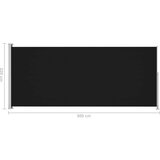  Uvlačiva bočna tenda za terasu 220 x 500 cm crna | shoptok.hr