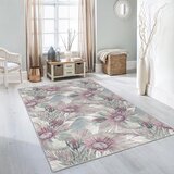 Mila Home Ljubičasti/sivi perivi tepih 160x230 cm Dusty Flowers – | shoptok.hr