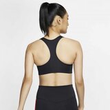 Nike Swoosh Women's Medium-Support Sports Bra, Black/White, (20490350-c568636) | Shoptok.si