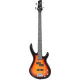  Električna bas gitara za početnike s torbom smeđe-crna 4/4 46 " | shoptok.hr