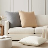  Presvlaka za jastuk 6 kom. HEERLEN Krem 65 x 65 cm Tkanina | shoptok.hr