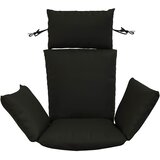  Adirondack Jastučić PUTTEN 100% poliester Crna 60 x 145 x 10 cm | shoptok.hr
