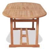  Vrtni stol 180 x 90 x 75 cm masivna tikovina | shoptok.hr