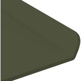  Lebdeća polica 2 pcs Maslinasto zelena 60 x 18 x 2 5 cm Čelik - Maslinovo zelena 60 x 18 cm 2 | shoptok.hr