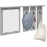  Vješalica za kapute na zidu Sivi hrast sonoma 85 x 10 x 45 cm | shoptok.hr