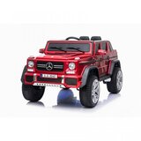 Olimp Sport Dečiji auto na akumulator sa kožnim sedištima i mekim gumama Mercedes MAYBAH G650 -Crveni | ePonuda.com
