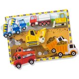 Melissa &amp;amp, Doug Radni strojevi drveni puzzle - Melissa &amp, Doug Cijene