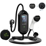 AFEEV Prenosni EV polnilnik, pametna kontrola preko WiFi in Bluetooth, prilagodljiv tok polnjenja, Type2 5M, (5000161533) | Shoptok.si