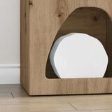 Strani šal Umetni hrast 40 x 35 x 100,5 cm Konstruiran les, (5000108132) | Shoptok.si